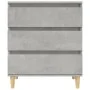 Betongraues Sperrholz-Sideboard 60x35x70 cm von vidaXL, Sideboards - Ref: Foro24-823044, Preis: 57,97 €, Rabatt: %