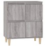 Sonoma gray plywood sideboard 60x35x70 cm by vidaXL, Sideboards - Ref: Foro24-821162, Price: 61,88 €, Discount: %