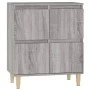 Sonoma gray plywood sideboard 60x35x70 cm by vidaXL, Sideboards - Ref: Foro24-821162, Price: 61,88 €, Discount: %