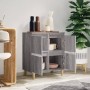 Sonoma gray plywood sideboard 60x35x70 cm by vidaXL, Sideboards - Ref: Foro24-821162, Price: 61,88 €, Discount: %