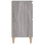 Sonoma gray plywood sideboard 60x35x70 cm by vidaXL, Sideboards - Ref: Foro24-821162, Price: 61,88 €, Discount: %