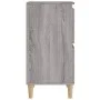 Sonoma gray plywood sideboard 60x35x70 cm by vidaXL, Sideboards - Ref: Foro24-821162, Price: 61,88 €, Discount: %