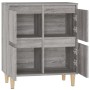 Sonoma gray plywood sideboard 60x35x70 cm by vidaXL, Sideboards - Ref: Foro24-821162, Price: 61,88 €, Discount: %
