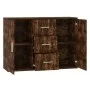 Sideboard aus geräuchertem Eichensperrholz, 91 x 29,5 x 65 cm von vidaXL, Sideboards - Ref: Foro24-823347, Preis: 81,31 €, Ra...