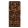 Smoked oak plywood sideboard 91x29.5x65 cm by vidaXL, Sideboards - Ref: Foro24-823347, Price: 82,67 €, Discount: %