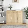 Sonoma oak engineered wood sideboard 91x28x75 cm by vidaXL, Sideboards - Ref: Foro24-823011, Price: 101,59 €, Discount: %