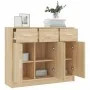 Sonoma oak engineered wood sideboard 91x28x75 cm by vidaXL, Sideboards - Ref: Foro24-823011, Price: 101,59 €, Discount: %