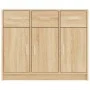 Sonoma oak engineered wood sideboard 91x28x75 cm by vidaXL, Sideboards - Ref: Foro24-823011, Price: 101,59 €, Discount: %