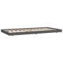 Estructura de cama madera maciza de pino gris 90x200 cm de vidaXL, Camas y somieres - Ref: Foro24-823496, Precio: 96,98 €, De...