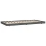 Estructura de cama madera maciza de pino gris 90x200 cm de vidaXL, Camas y somieres - Ref: Foro24-823496, Precio: 95,83 €, De...