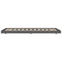 Estructura de cama madera maciza de pino gris 90x200 cm de vidaXL, Camas y somieres - Ref: Foro24-823496, Precio: 96,98 €, De...