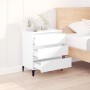 Weißes Sperrholz-Sideboard 60x35x70 cm von vidaXL, Sideboards - Ref: Foro24-823048, Preis: 61,70 €, Rabatt: %