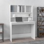 Sperrholz Schreibtischregale weiß 102x45x148 cm von vidaXL, Schreibtische - Ref: Foro24-823000, Preis: 76,36 €, Rabatt: %