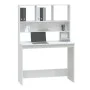Sperrholz Schreibtischregale weiß 102x45x148 cm von vidaXL, Schreibtische - Ref: Foro24-823000, Preis: 80,42 €, Rabatt: %