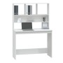 Sperrholz Schreibtischregale weiß 102x45x148 cm von vidaXL, Schreibtische - Ref: Foro24-823000, Preis: 76,36 €, Rabatt: %