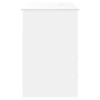 Weißer Sperrholzschreibtisch mit Schubladen 102x50x76 cm von vidaXL, Schreibtische - Ref: Foro24-823032, Preis: 86,54 €, Raba...