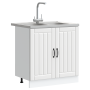 Gabinete de cocina Lucca 2 pcs 80 x 46 x 81.5 cm