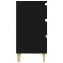Black plywood sideboard 60x35x70 cm by vidaXL, Sideboards - Ref: Foro24-823041, Price: 75,70 €, Discount: %