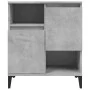 Concrete gray plywood sideboard 60x35x70 cm by vidaXL, Sideboards - Ref: Foro24-821152, Price: 74,14 €, Discount: %
