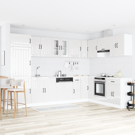 Gabinete de cocina Lucca 2 pcs 80 x 46 x 81.5 cm