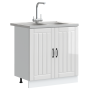Gabinete de cocina Lucca 2 pcs 80 x 46 x 81.5 cm