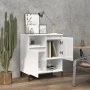 Hochglanzweißes Sperrholz-Sideboard 60x35x70 cm von vidaXL, Sideboards - Ref: Foro24-821150, Preis: 61,76 €, Rabatt: %
