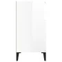 Glossy white plywood sideboard 60x35x70 cm by vidaXL, Sideboards - Ref: Foro24-821150, Price: 61,76 €, Discount: %