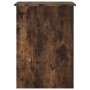 Escritorio de madera contrachapada roble ahumado 100x55x75 cm