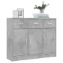 Concrete gray engineered wood sideboard 91x28x75 cm by vidaXL, Sideboards - Ref: Foro24-823012, Price: 99,78 €, Discount: %