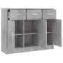 Concrete gray engineered wood sideboard 91x28x75 cm by vidaXL, Sideboards - Ref: Foro24-823012, Price: 103,06 €, Discount: %
