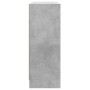 Concrete gray engineered wood sideboard 91x28x75 cm by vidaXL, Sideboards - Ref: Foro24-823012, Price: 103,06 €, Discount: %