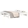 Removable sofa bed solid white pine wood 2x(90x190) cm by vidaXL, Beds and slatted bases - Ref: Foro24-823390, Price: 181,43 ...