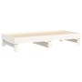 Removable sofa bed solid white pine wood 2x(90x190) cm by vidaXL, Beds and slatted bases - Ref: Foro24-823390, Price: 183,79 ...
