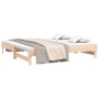 Abnehmbares Schlafsofa aus massivem Kiefernholz 2x(90x190) cm von vidaXL, Betten und Lattenroste - Ref: Foro24-823389, Preis:...