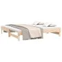 Abnehmbares Schlafsofa aus massivem Kiefernholz 2x(90x190) cm von vidaXL, Betten und Lattenroste - Ref: Foro24-823389, Preis:...