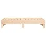 Abnehmbares Schlafsofa aus massivem Kiefernholz 2x(90x190) cm von vidaXL, Betten und Lattenroste - Ref: Foro24-823389, Preis:...