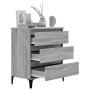 Gray Sonoma plywood sideboard 60x35x70 cm by vidaXL, Sideboards - Ref: Foro24-823054, Price: 61,77 €, Discount: %