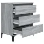 Gray Sonoma plywood sideboard 60x35x70 cm by vidaXL, Sideboards - Ref: Foro24-823054, Price: 60,73 €, Discount: %