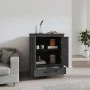 Tall sideboard in solid gray pine wood 83x41.5x100 cm by vidaXL, Sideboards - Ref: Foro24-823516, Price: 164,18 €, Discount: %