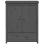 Tall sideboard in solid gray pine wood 83x41.5x100 cm by vidaXL, Sideboards - Ref: Foro24-823516, Price: 164,18 €, Discount: %