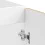 Gabinete base para fregadero con puerta Porto 2 pcs Marrón