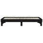 Abnehmbares Schlafsofa aus massivem schwarzem Kiefernholz, 2 x (90 x 200) cm von vidaXL, Betten und Lattenroste - Ref: Foro24...