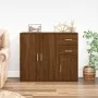 Sideboard aus braunem Eichensperrholz 91x29,5x75 cm von vidaXL, Sideboards - Ref: Foro24-823276, Preis: 94,33 €, Rabatt: %