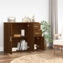 Sideboard aus braunem Eichensperrholz 91x29,5x75 cm von vidaXL, Sideboards - Ref: Foro24-823276, Preis: 94,33 €, Rabatt: %