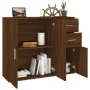 Sideboard aus braunem Eichensperrholz 91x29,5x75 cm von vidaXL, Sideboards - Ref: Foro24-823276, Preis: 94,33 €, Rabatt: %