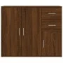 Sideboard aus braunem Eichensperrholz 91x29,5x75 cm von vidaXL, Sideboards - Ref: Foro24-823276, Preis: 94,33 €, Rabatt: %