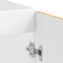 Gabinete base para fregadero con puerta Porto 2 pcs Marrón