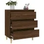 Sideboard aus braunem Eichensperrholz, 60 x 35 x 70 cm von vidaXL, Sideboards - Ref: Foro24-823047, Preis: 57,85 €, Rabatt: %