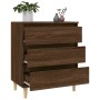 Sideboard aus braunem Eichensperrholz, 60 x 35 x 70 cm von vidaXL, Sideboards - Ref: Foro24-823047, Preis: 58,82 €, Rabatt: %