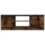 TV-Schrank mit Tür aus geräucherter Eiche, 102 x 30 x 36 cm von vidaXL, TV-Möbel - Ref: Foro24-823355, Preis: 50,41 €, Rabatt: %